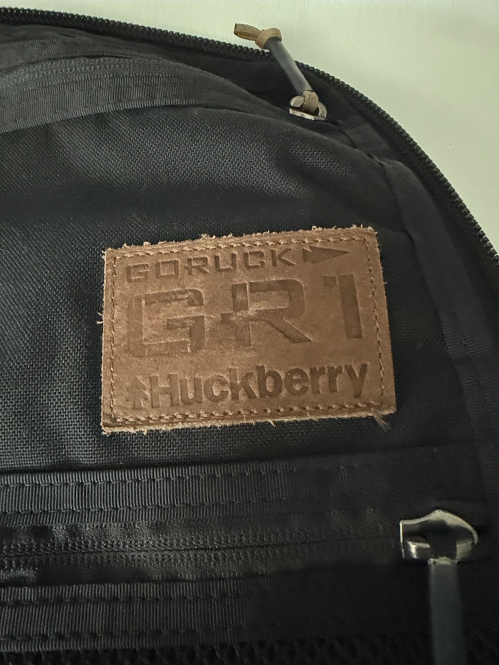 Goruck GR1 Huckberry Black Men's Outdoor Tactical Casual Backpack - Picture 6 of 8